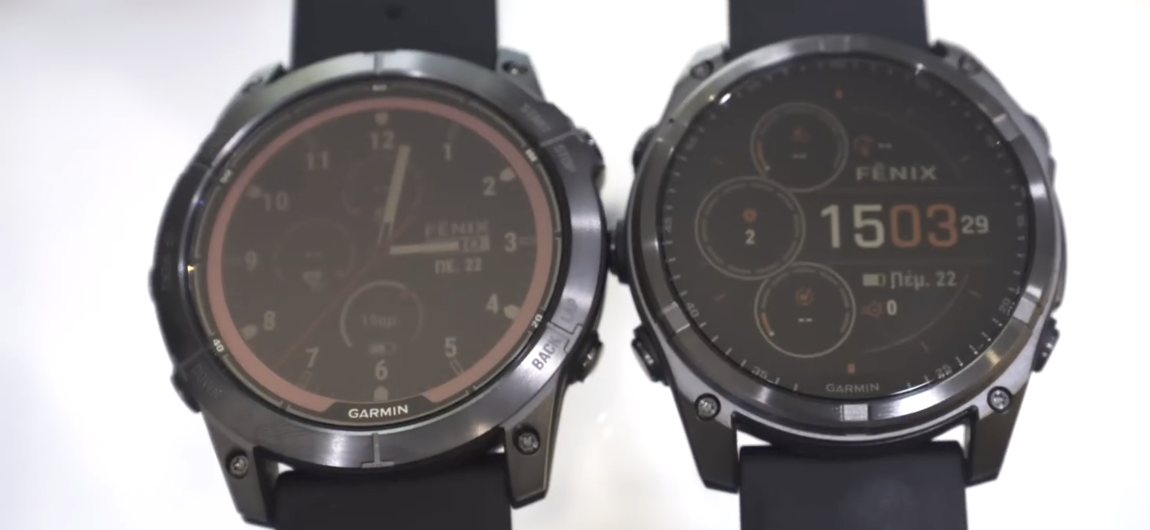 Garmin fenix 7 Pro Saphire Solar (2023) vs Garmin Fenix 8 Saphire Solar